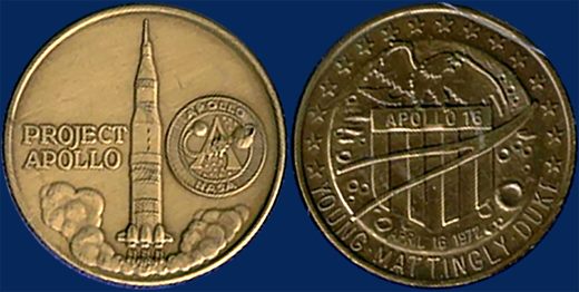 EUA - Project Apollo - Apollo 16