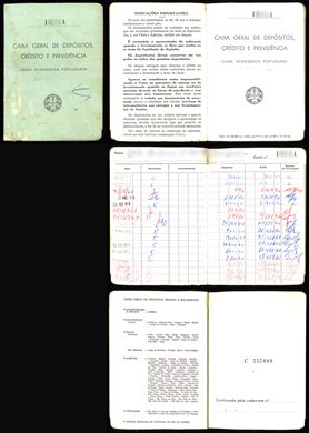 Caixa Geral de Depositos caderneta 1967
