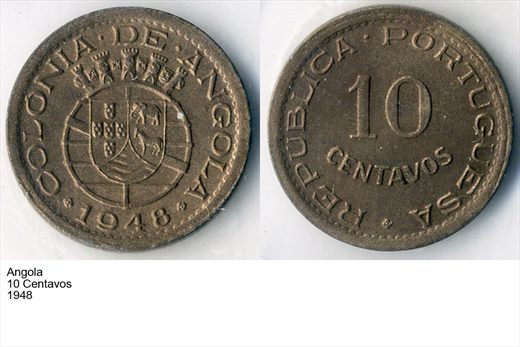 Angola - Centavo 10 - 1948 - G6 A2 H10 L2C2