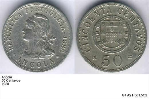 Angola - Centavo 50 - 1928 - G4 A2 H06 L5C2