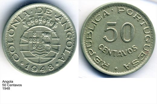 Angola - Centavo 50 - 1948 - G5 A2 H08 L6C5