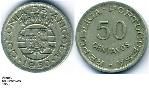 Angola - Centavo 50 - 1950 - G5 A2 H09
