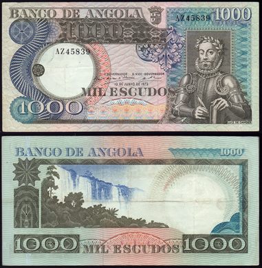 Angola - Escudo 1000 - 1973