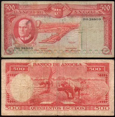 Angola - Escudo 500 - 1970