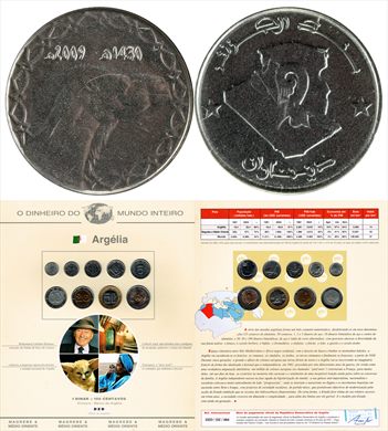 Argelia - Dinar 2 - 2009 DMI