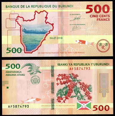 Burundi - Franco 500 - 2018-07-04