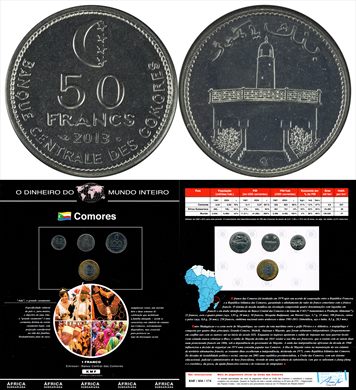 Comores - Franc 50 - 2013 DMI