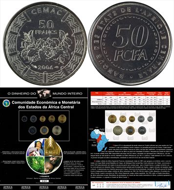 Comunidade Economica e Monetaria dos Estados da Africa Central - Franc 50 - 2006 DMI