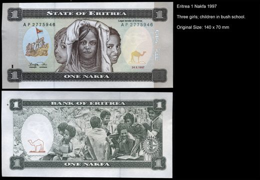 Eritreia - Nakfa 1 - 1997