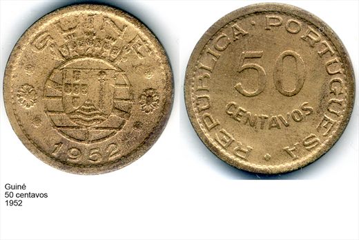 Guine - Centavo 50 - 1952 - G6 A3 H02 L3C3