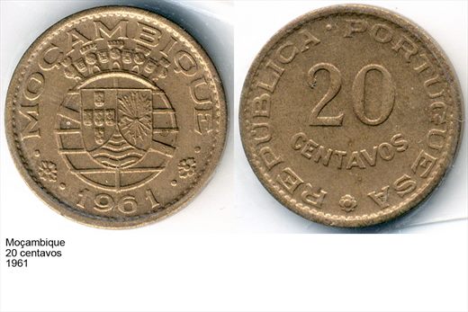 Mocambique - Centavo 20 - 1961 - G6 A2 H09 L3C2