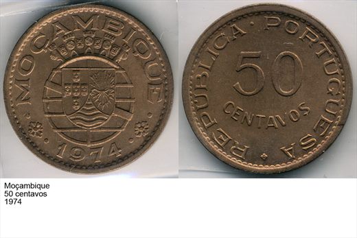 Mocambique - Centavo 50 - 1974 - G6 A2 H09 L4C3