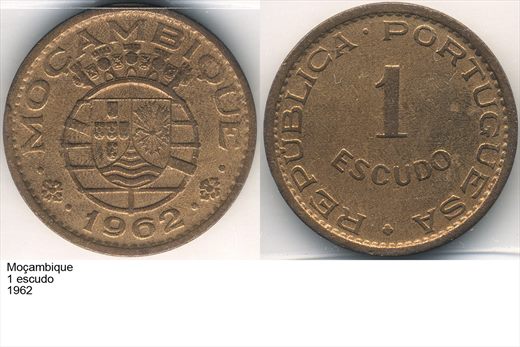 Mocambique - Escudo 1 - 1962 - G5 A2 H07 L6C3