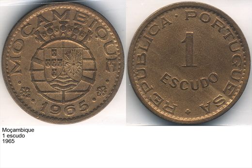 Mocambique - Escudo 1 - 1965 - G5 A2 H07 L6C4