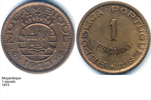 Mocambique - Escudo 1 - 1973 - G5 A2 H08 L1C2