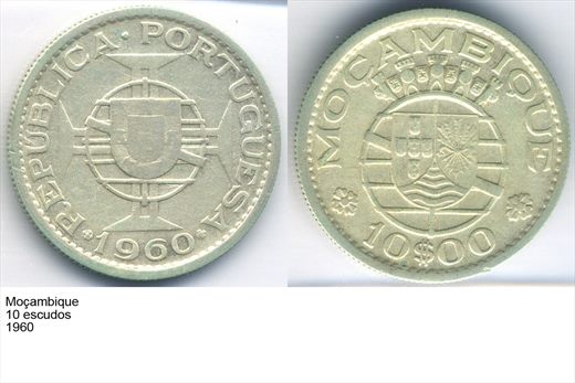 Mocambique - Escudo 10 - 1960 - G5 A2 H08 L3C2