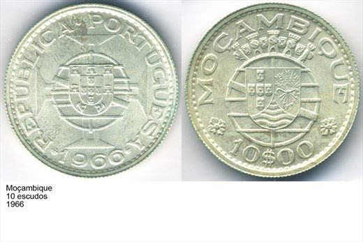 Mocambique - Escudo 10 - 1966 - G5 A2 H08 L3C3