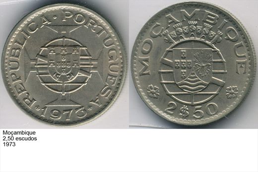Mocambique - Escudo 2,50 - 1973 - G6 A2 H09 L6C2