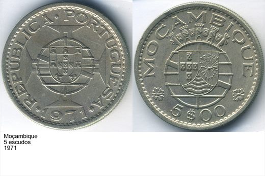 Mocambique - Escudo 5 - 1971 - G5 A2 H08 L2C2