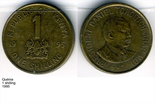 Quenia - Shilling 1 - 1995 - G6 A3 H02 L7C1