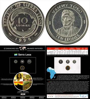 Serra Leoa - Leone 10 - 1996
