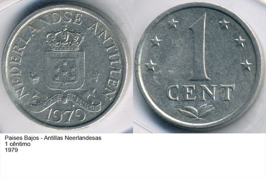 PB - Antilhas Neerlandesas - Centimo 1 - 1979 - G6 A2 H08