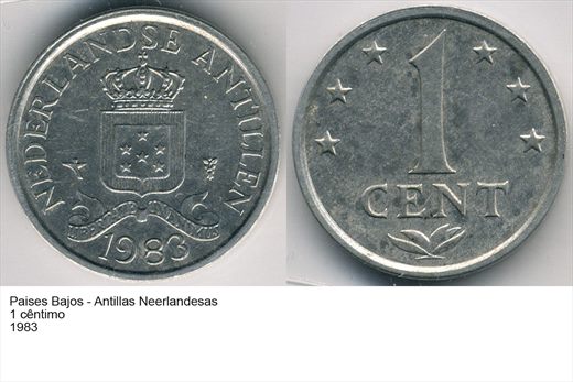 PB - Antilhas Neerlandesas - Centimo 1 - 1983 - G6 A2 H08 L1C3