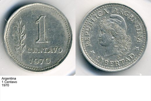 Argentina - Centavo 1 - 1970 - G6 A2 H11 L2C5