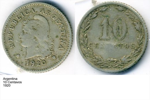 Argentina - Centavo 10 - 1920 - G6 A2 H11