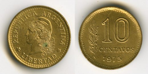 Argentina - Centavo 10 - 1975