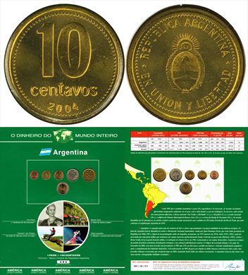 Argentina - Centavo 10 - 2004 DMI