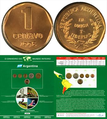Argentina - Centavo 1 - 1998 DMI