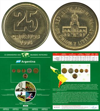 Argentina - Centavo 25 - 1994 DMI