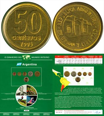 Argentina - Centavo 50 - 1993 DMI