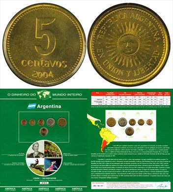 Argentina - Centavo 5 - 2004 DMI