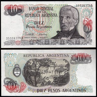 Argentina - Peso 10 - 1983-84