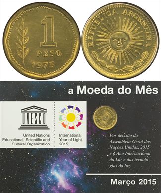 Argentina - Peso 1 - 1975 (Moeda do Mes Marco 2015)