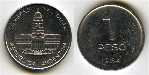 Argentina - Peso 1 - 1984