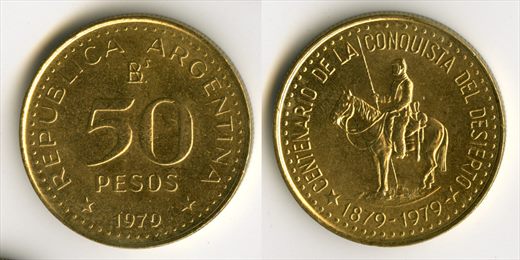 Argentina - Peso 50 - 1979