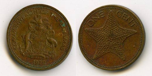 Bahamas - Cent 1 - 1979