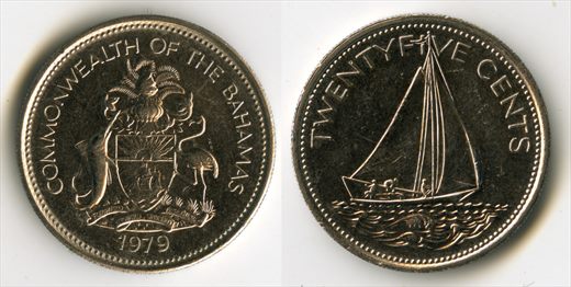 Bahamas - Cent 25 - 1979