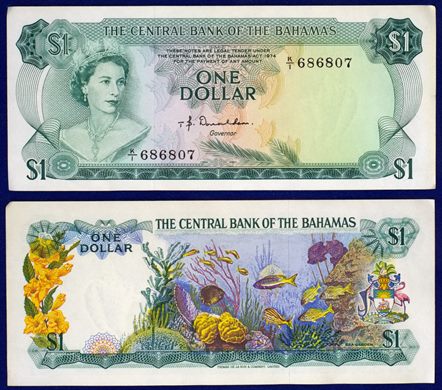 Bahamas - Dolar 1 - 1974 Serie K