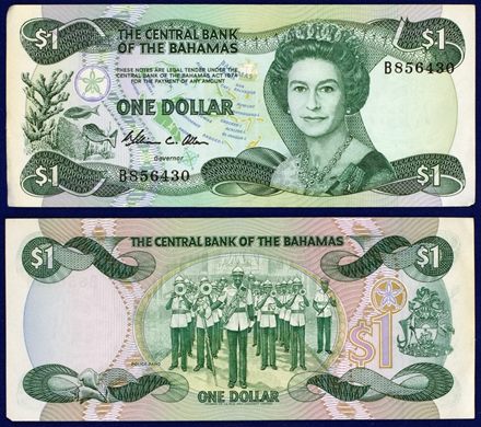 Bahamas - Dolar 1 - 1984 serie B