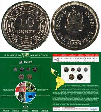 Belize - Cent 10 - 2000 DMI