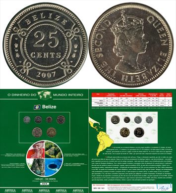 Belize - Cent 25 - 2007 DMI