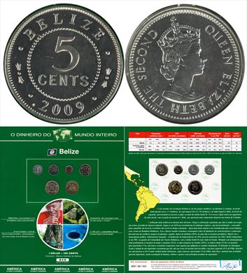 Belize - Cent 5 - 2009 DMI