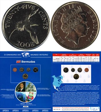 Bermudas - Cent 25 - 2008 DMI