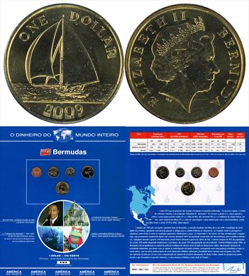 Bermudas - Dollar 1 - 2009 DMI