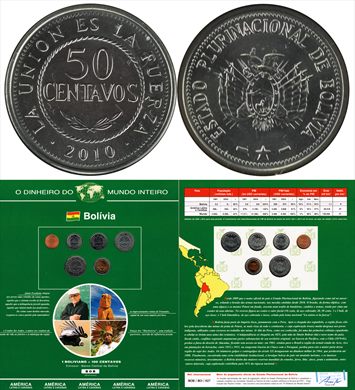 Bolivia - Centavo 50 - 2010 DMI