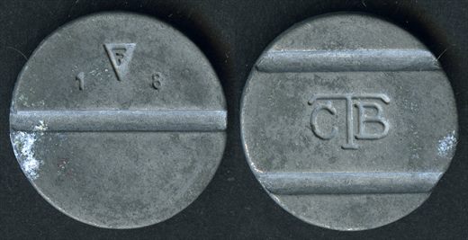 Brasil - Telephone Token - Companhia Telefonica Brasileira CTB F12 1970-1997